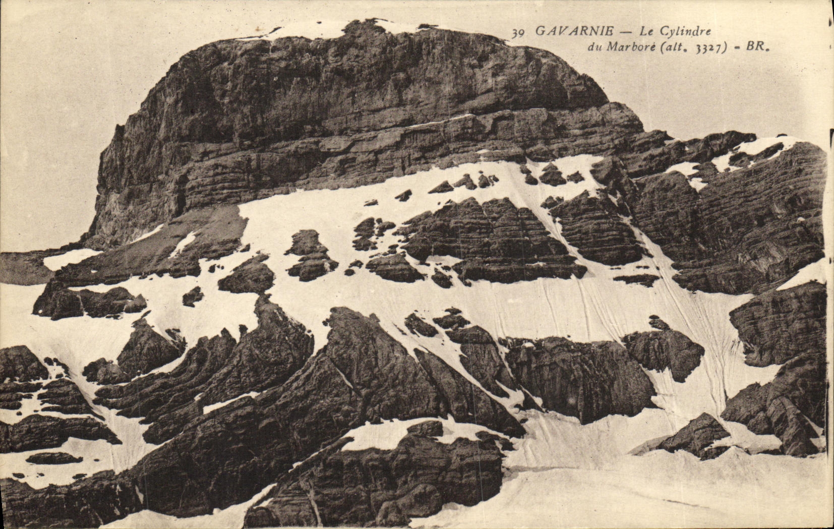 CPA Gavarnie Le Cylindre du Marbore