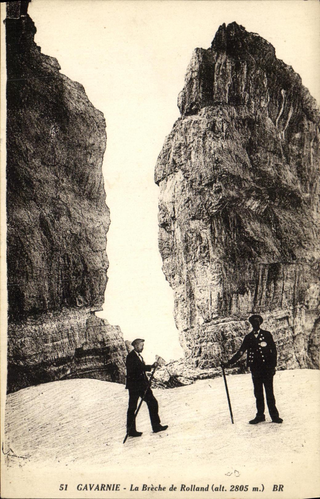 CPA Gavarnie La Breche de Rolland 