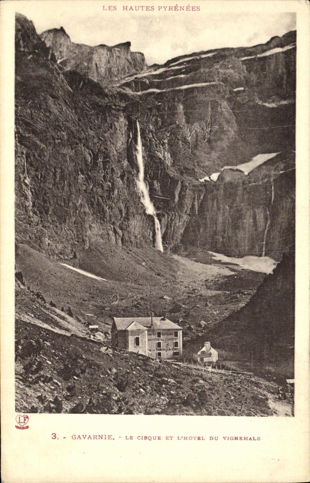 CPA Gavarnie Cirque De Et L Hotel Du Vignemale