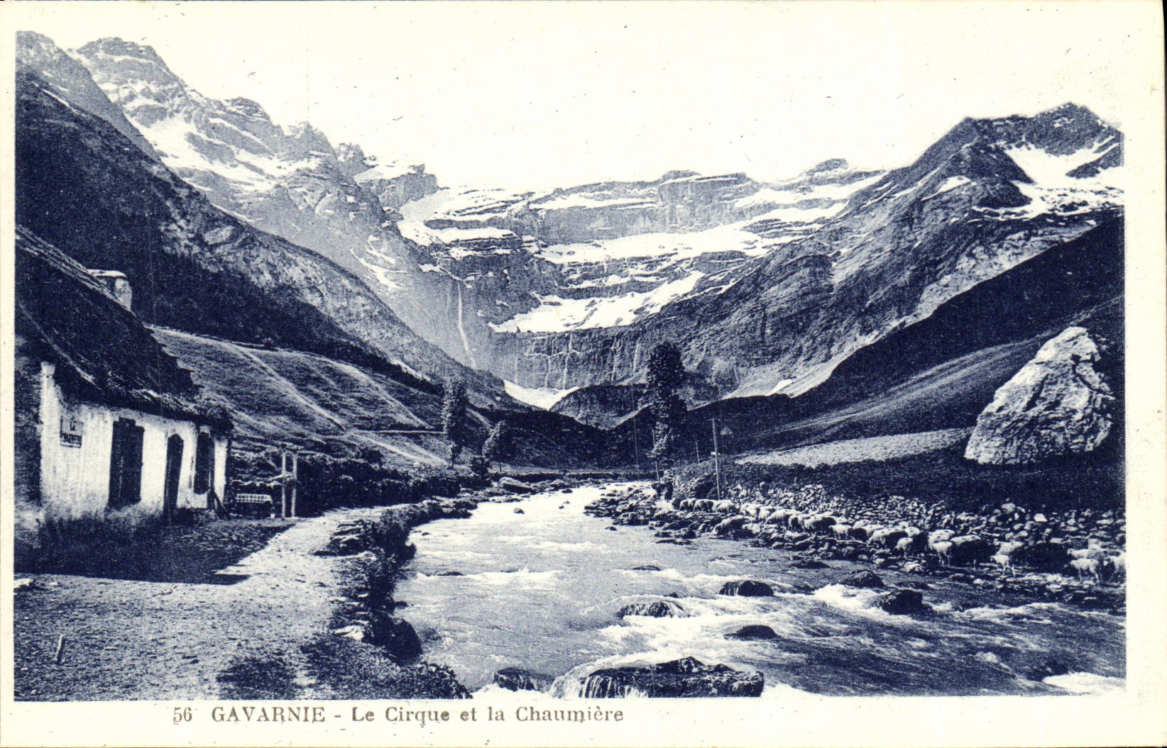 CPA Gavarnie Le Cirque et la Chanmiere