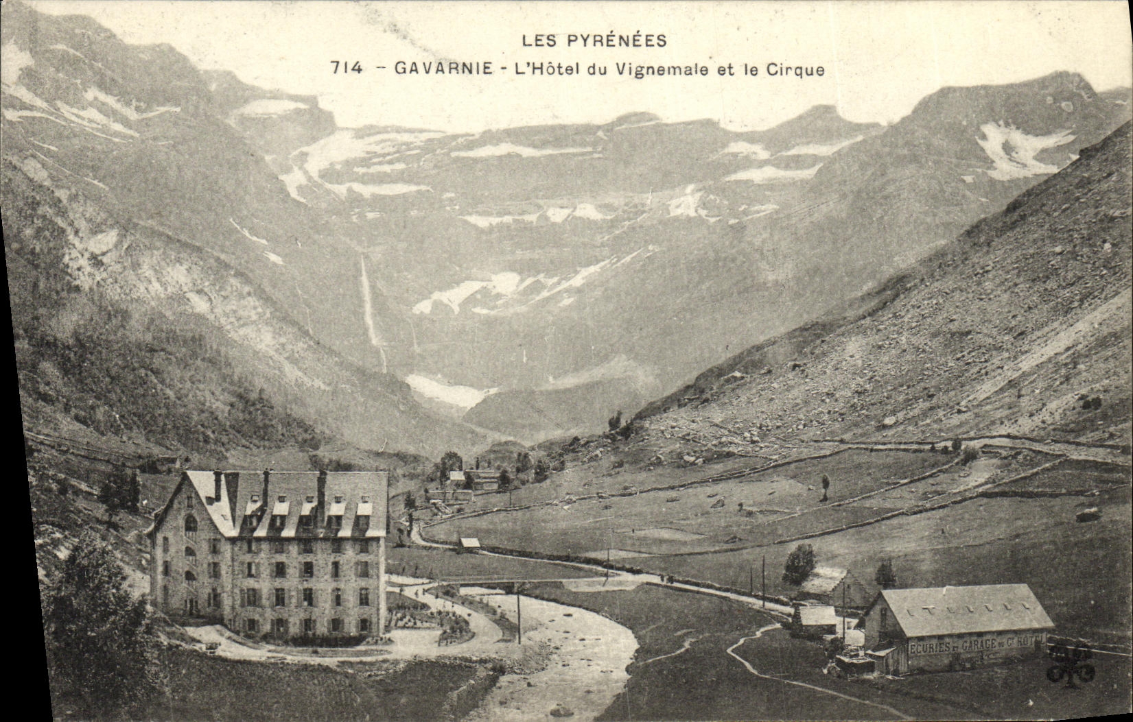 CPA Gavarnie L Hotel du Vignemale et le Cirque
