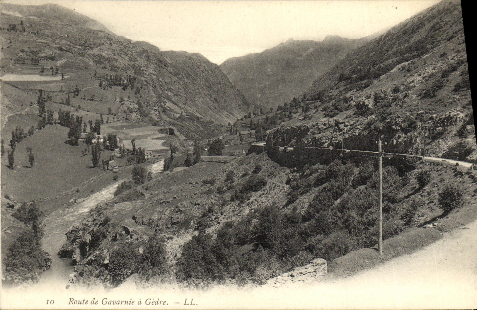 CPA Gavarnie Route Gavarnie