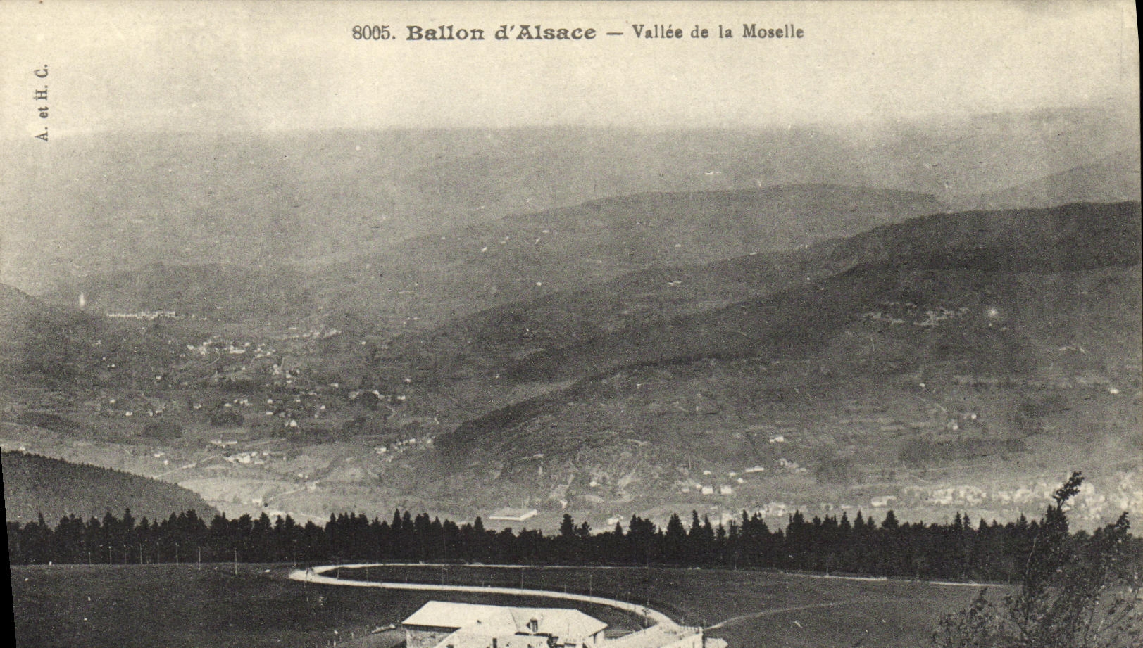 CPA Ballon d Alsace Vallee de la Moselle
