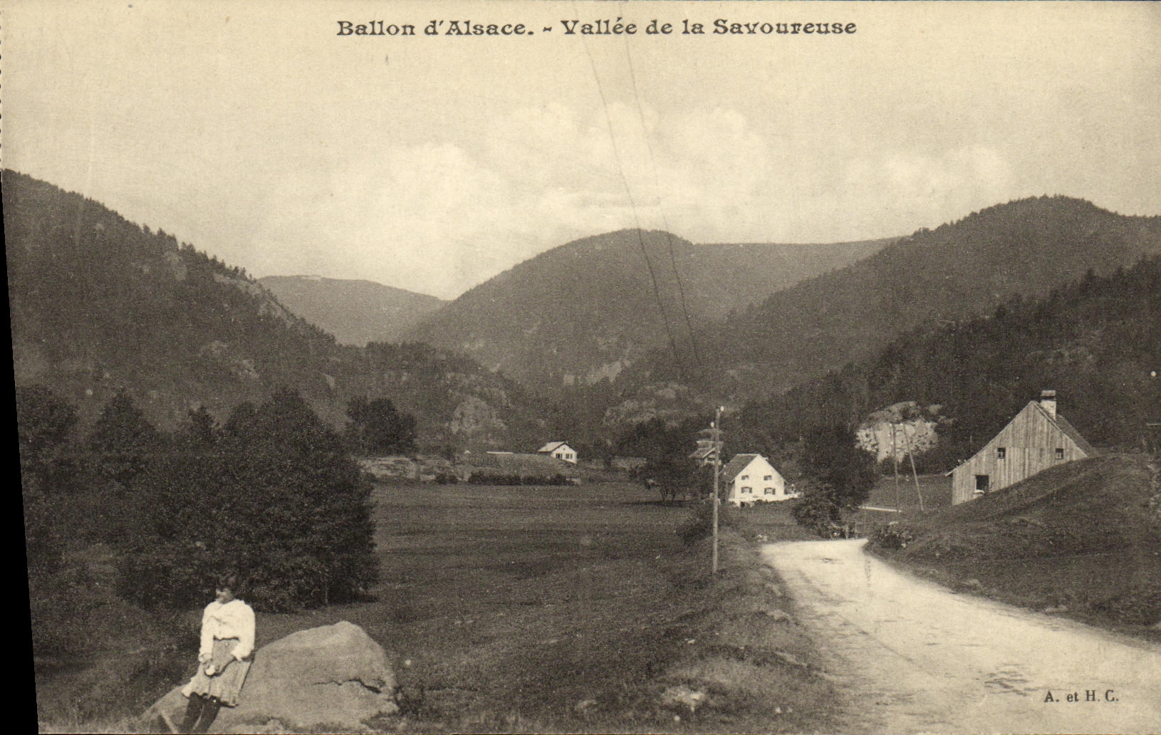 CPA Ballon d Alsace Vallee de la Savoureuse