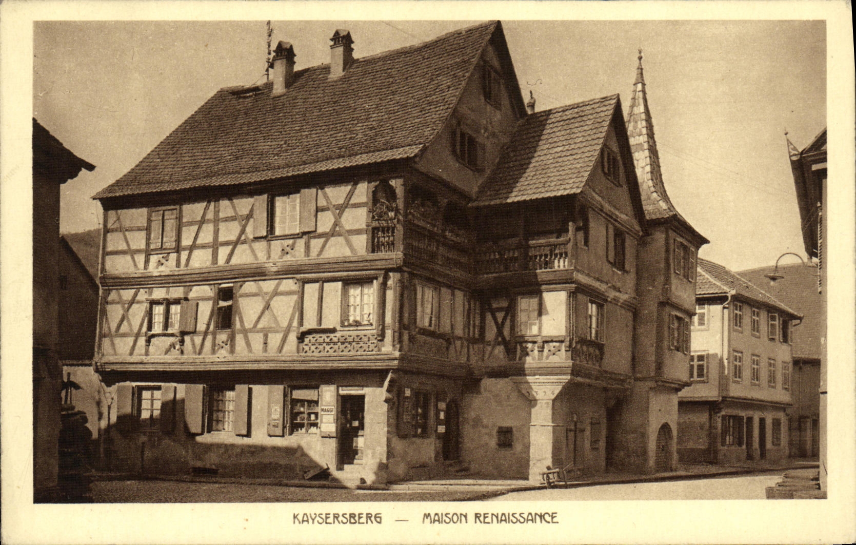 CPA Kaysersberg Maison Renaissance