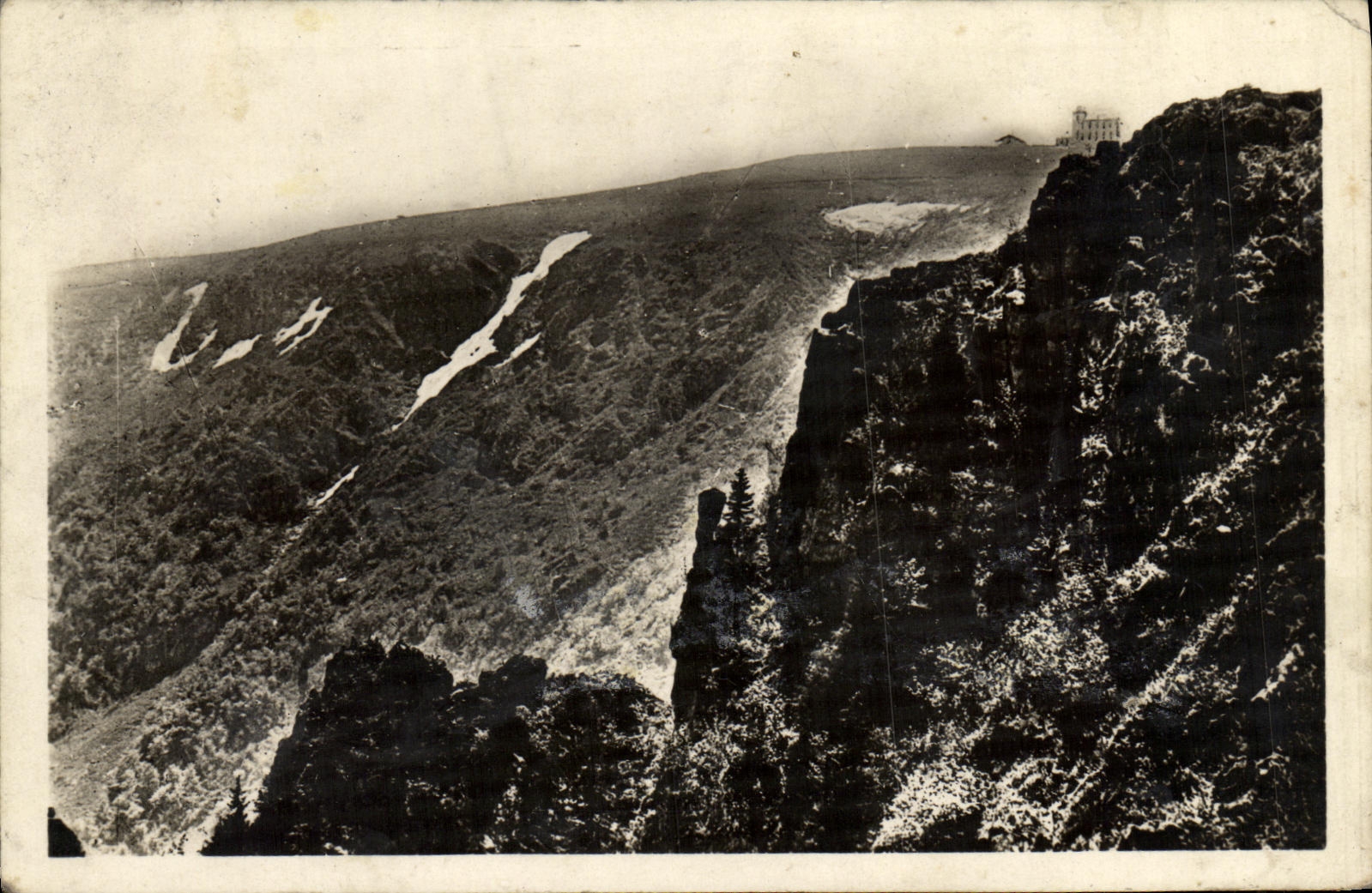 CPA Le Hohneck Vu de la Martinswand