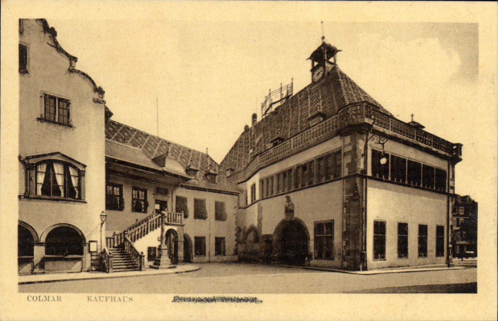 POSTAL Kaufhaus Colmar de la VENDIMIA