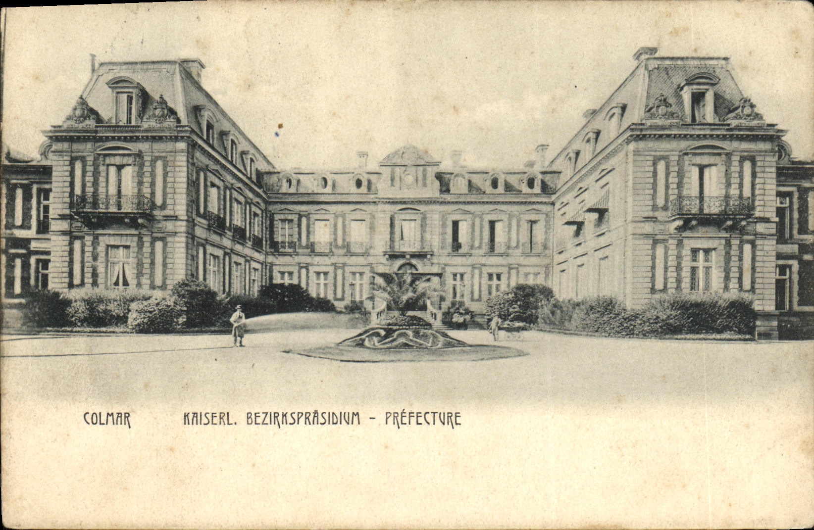 Prefectura de Colmar de la POSTAL de la VENDIMIA