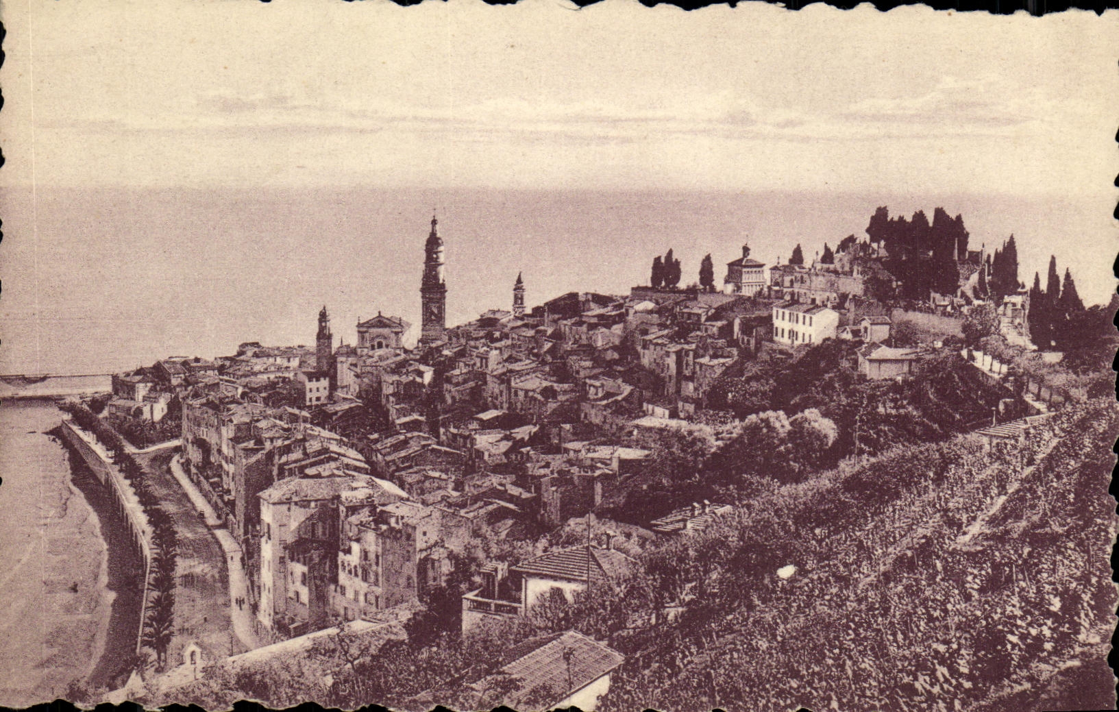 CPA Menton La Haute Ville