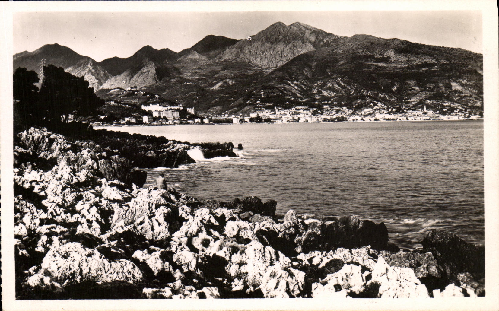 CPA Menton Vue generale prise du Cap Martin