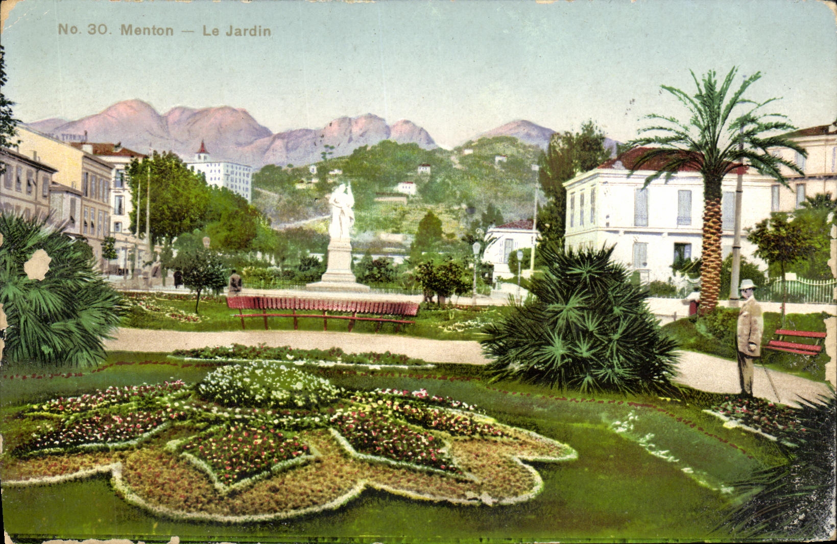 CPA Menton Le Jardin