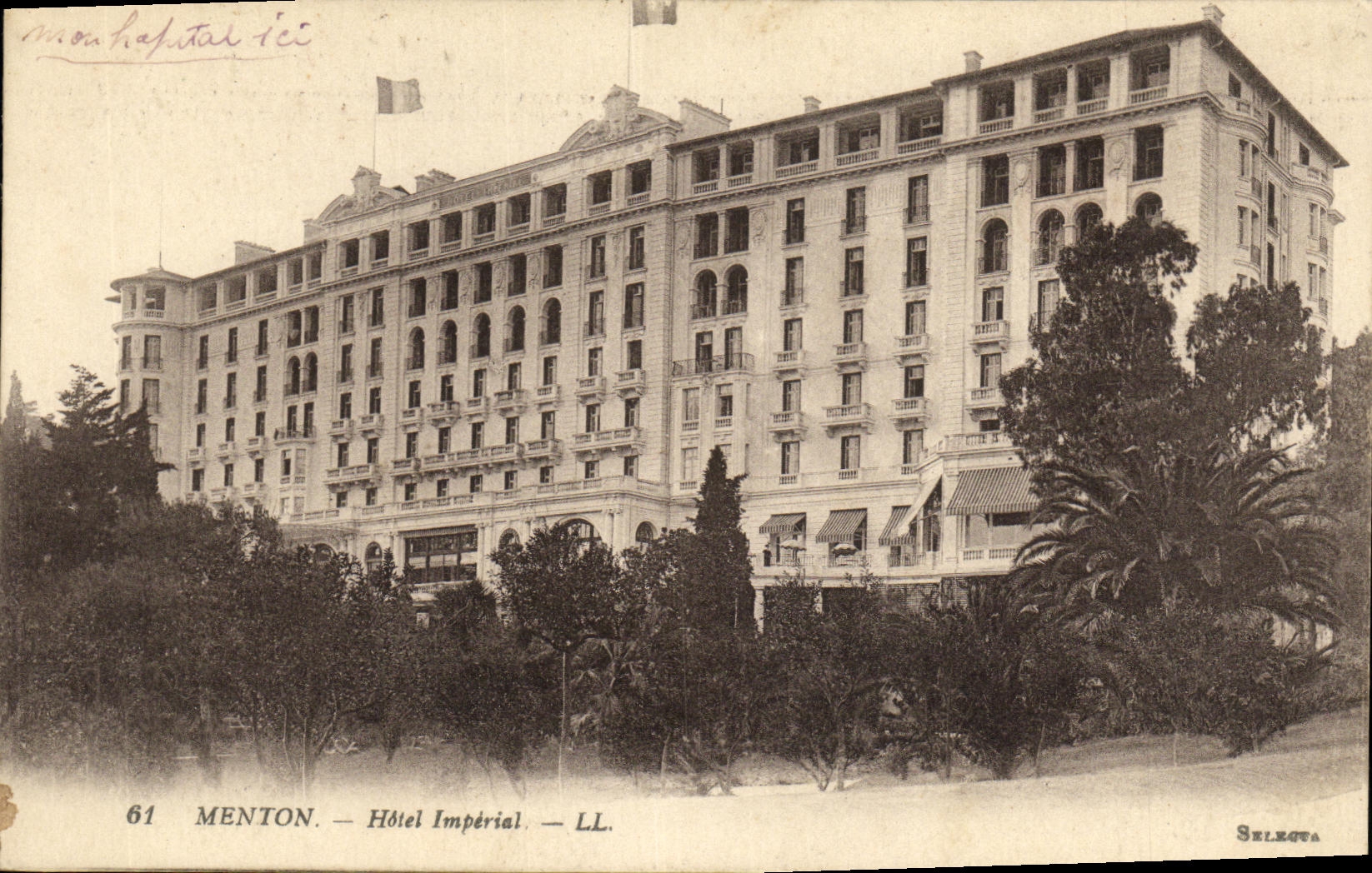 CPA Menton Hotel Imperial
