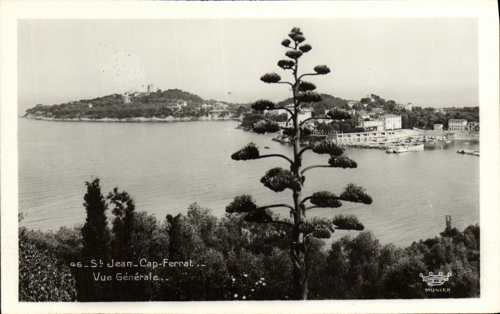 CPA St Jean Cap Ferrat Vue Generale