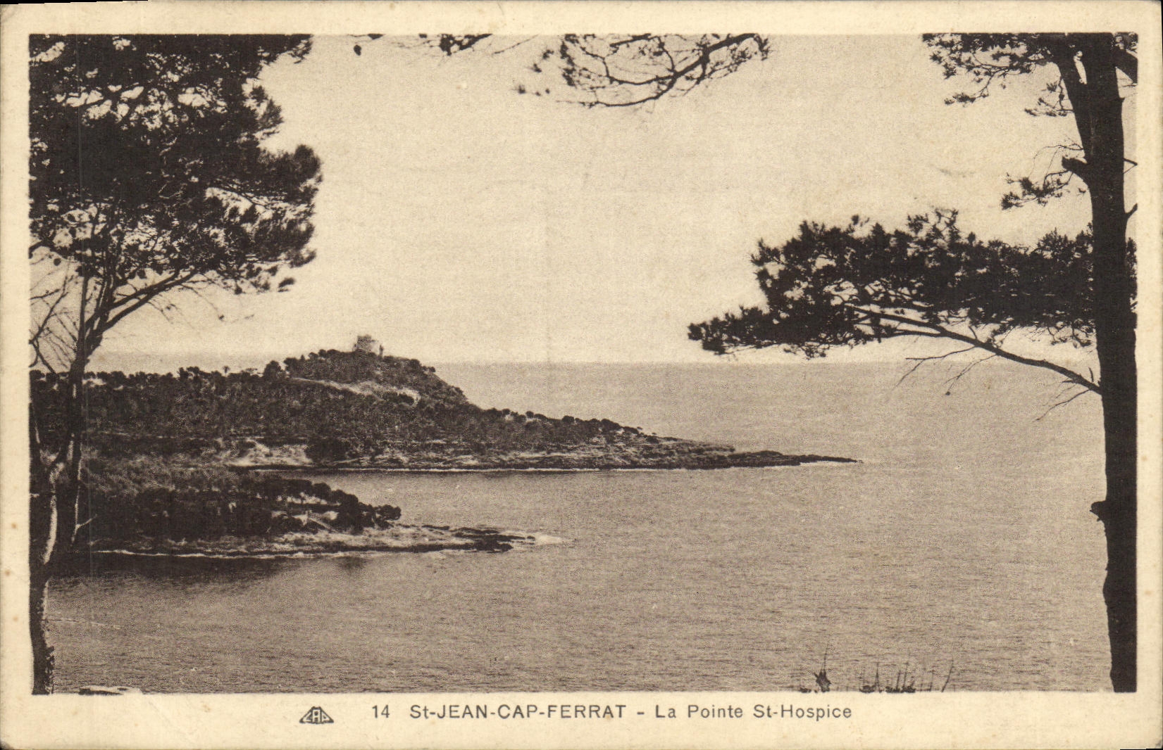 CPA St Jean Cap Ferrat La pointe St Hospice