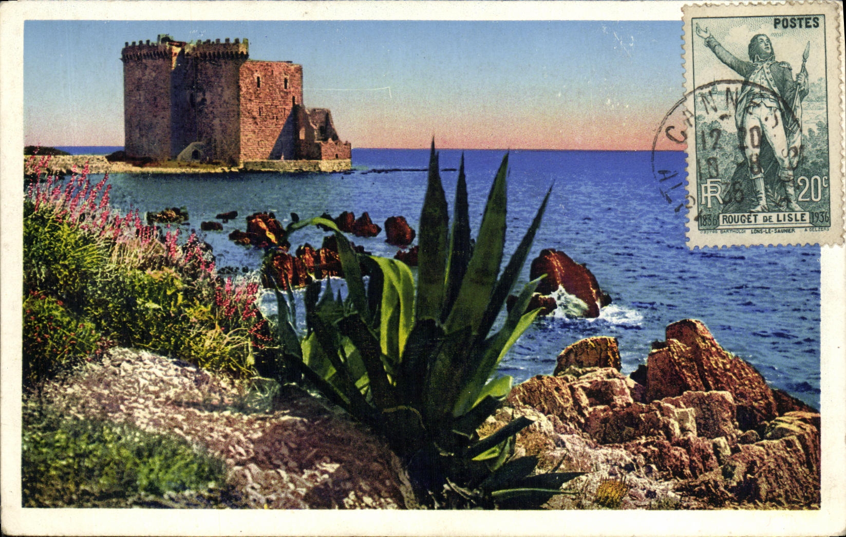 lle Saint Honorat Monastere fortifie