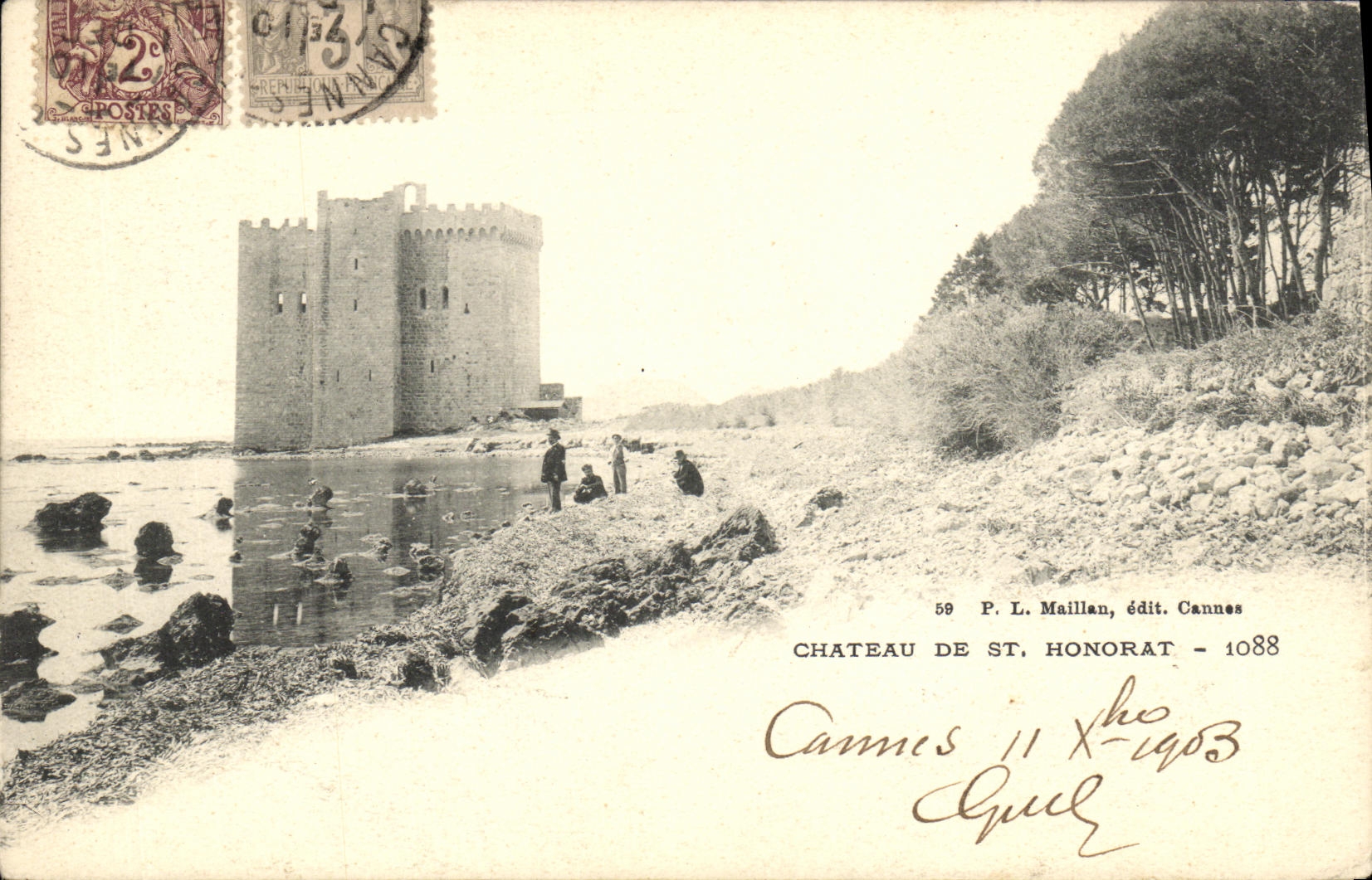 CPA Chateau St Honorat 