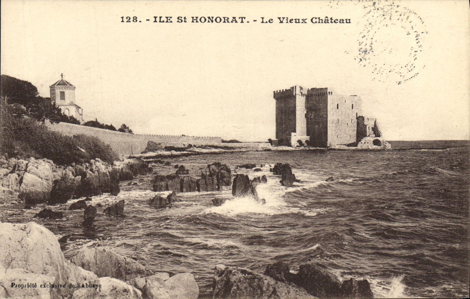 CPA lle Saint Honorat Le Vieux Chateau