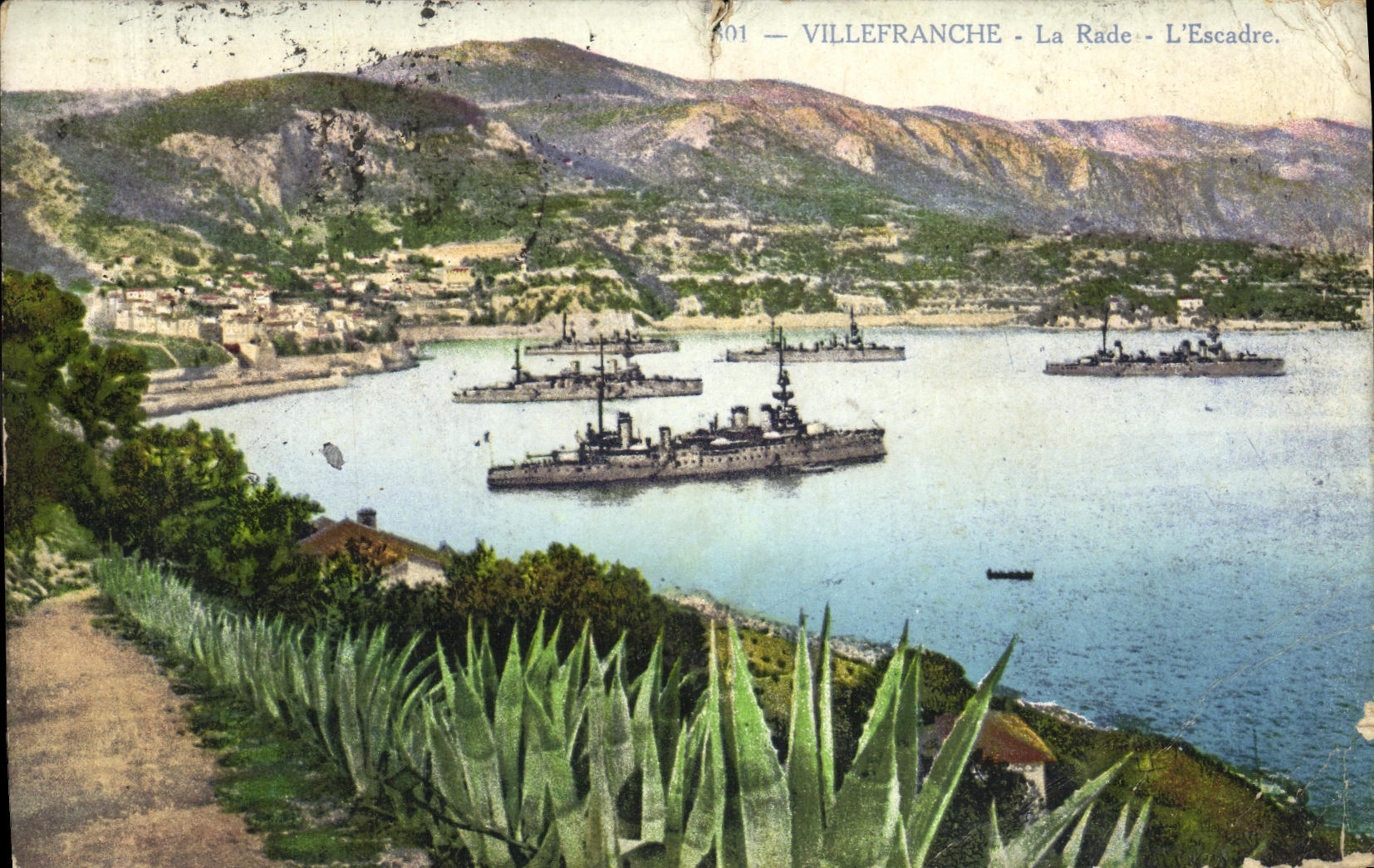 CPA Villefranche La Rade L Escarde