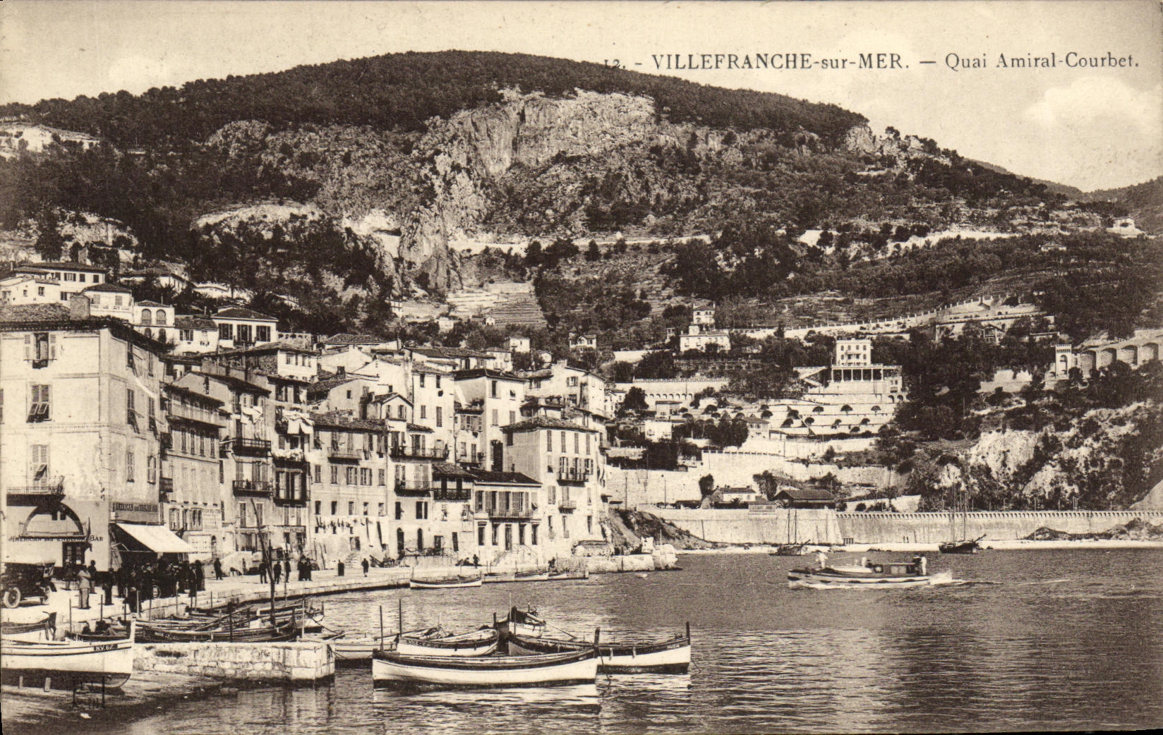 CPA Villefranche sur Mer Quai Amiral Courbet