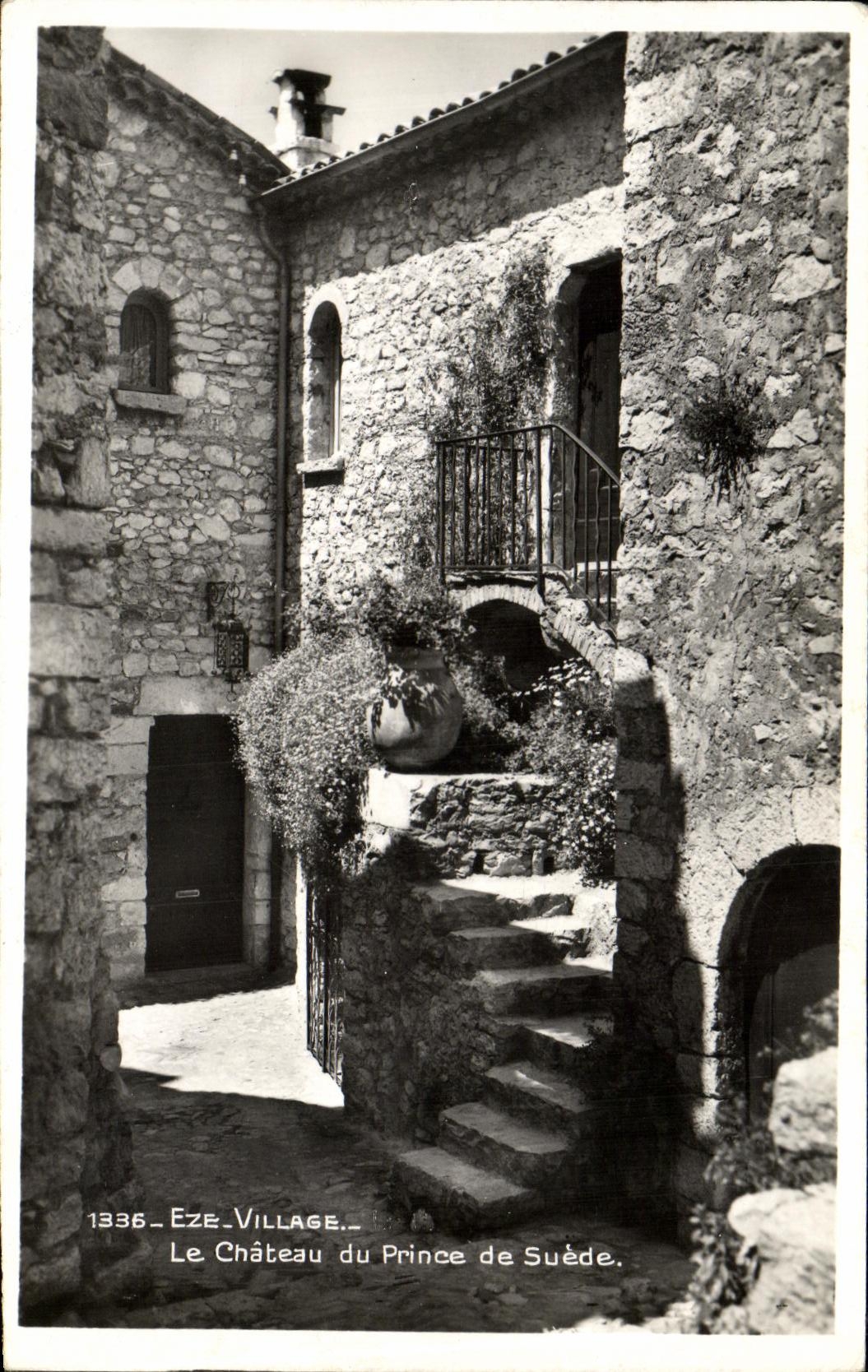 CPM Eze Village Le Chateau du Prince de Suede