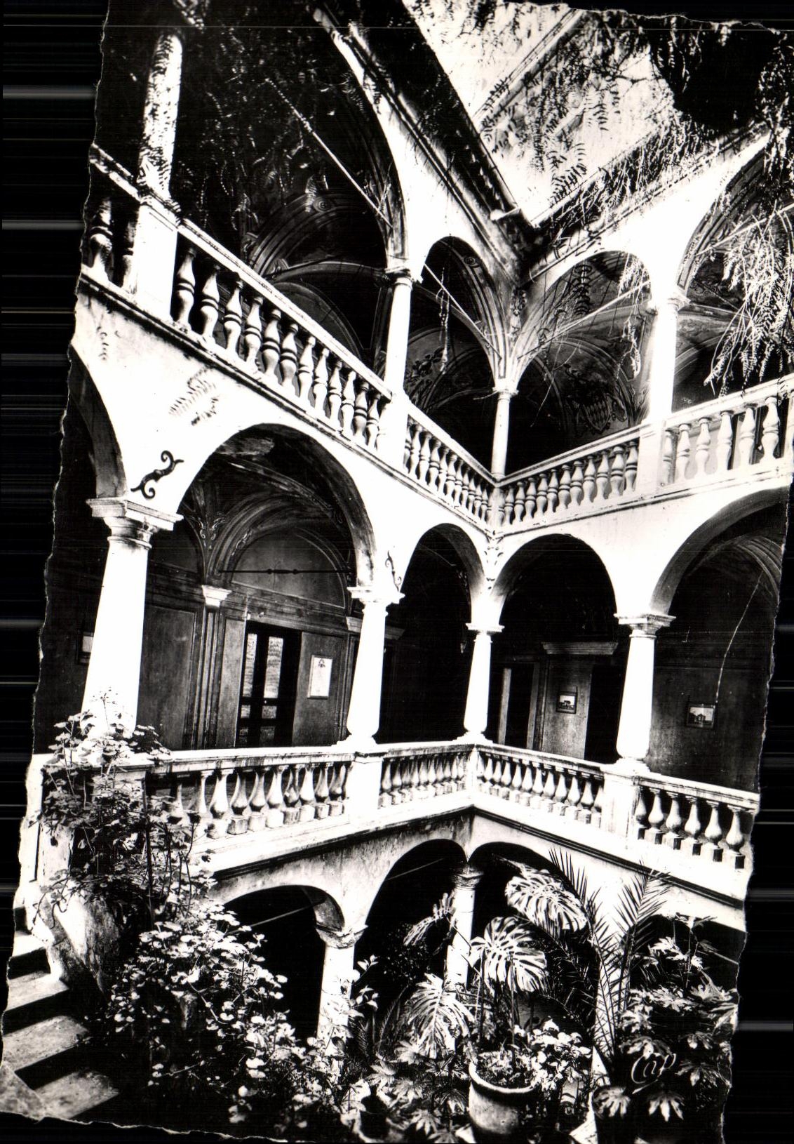 MODERN CARD Cagnes on Inland sea of the Grimaldi Castle