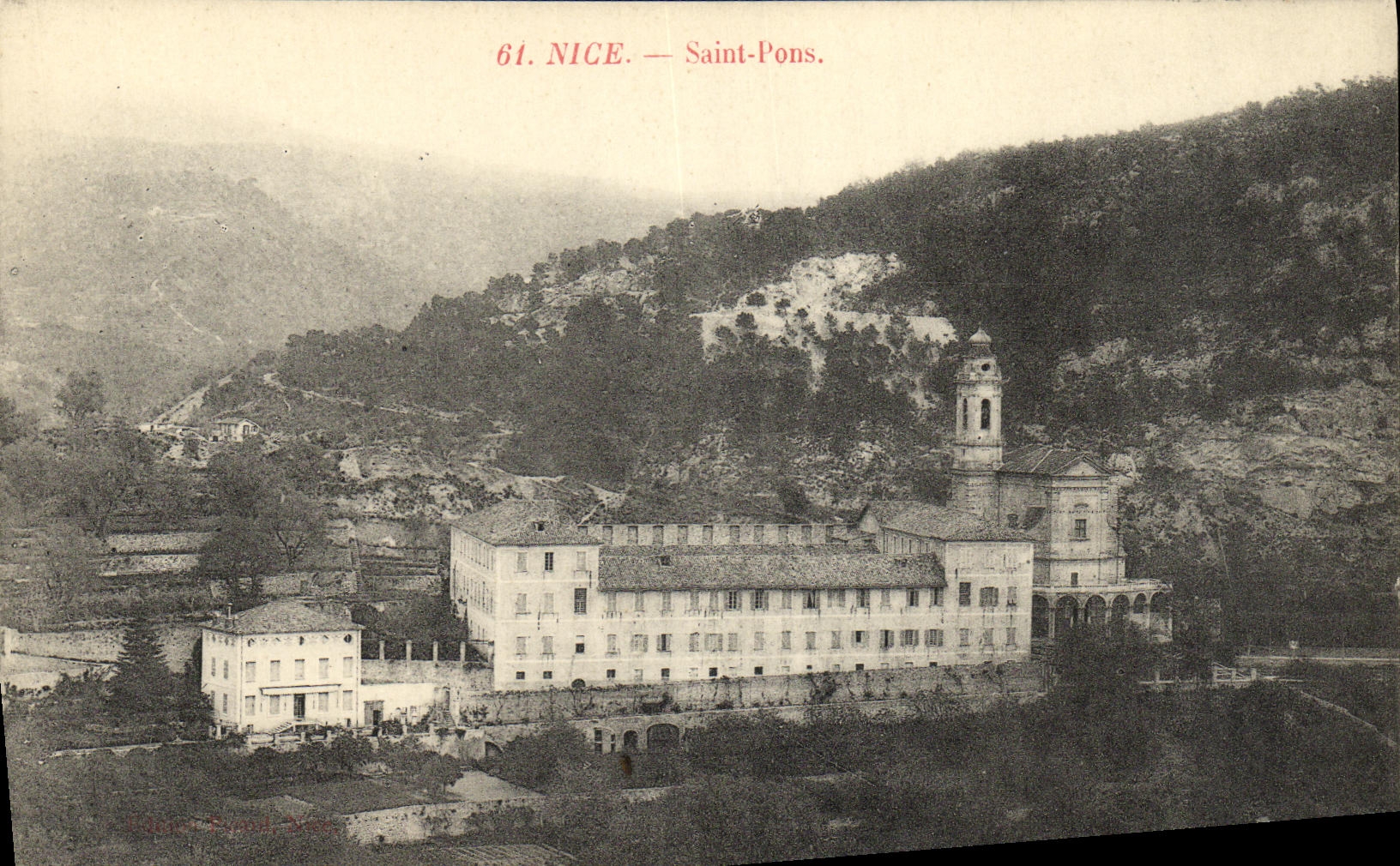 VINTAGE POSTCARD Holy Nice Pons