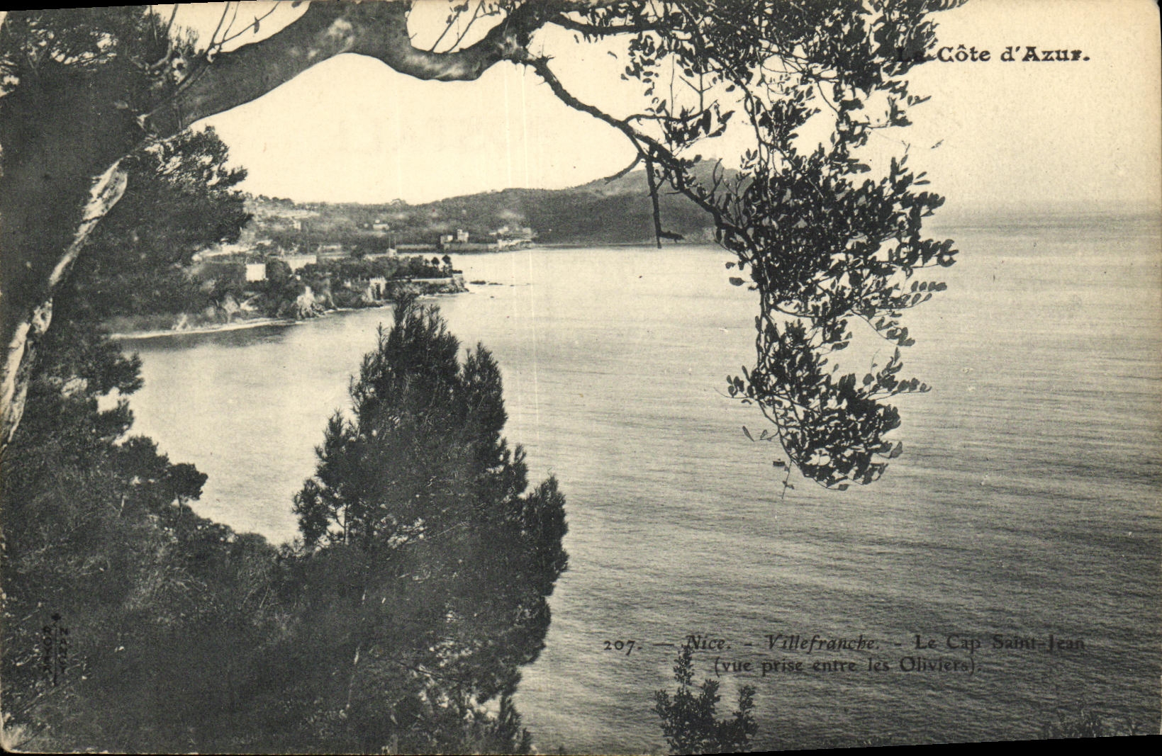 CPA Nice Villefranche Le Cap Saint Jean
