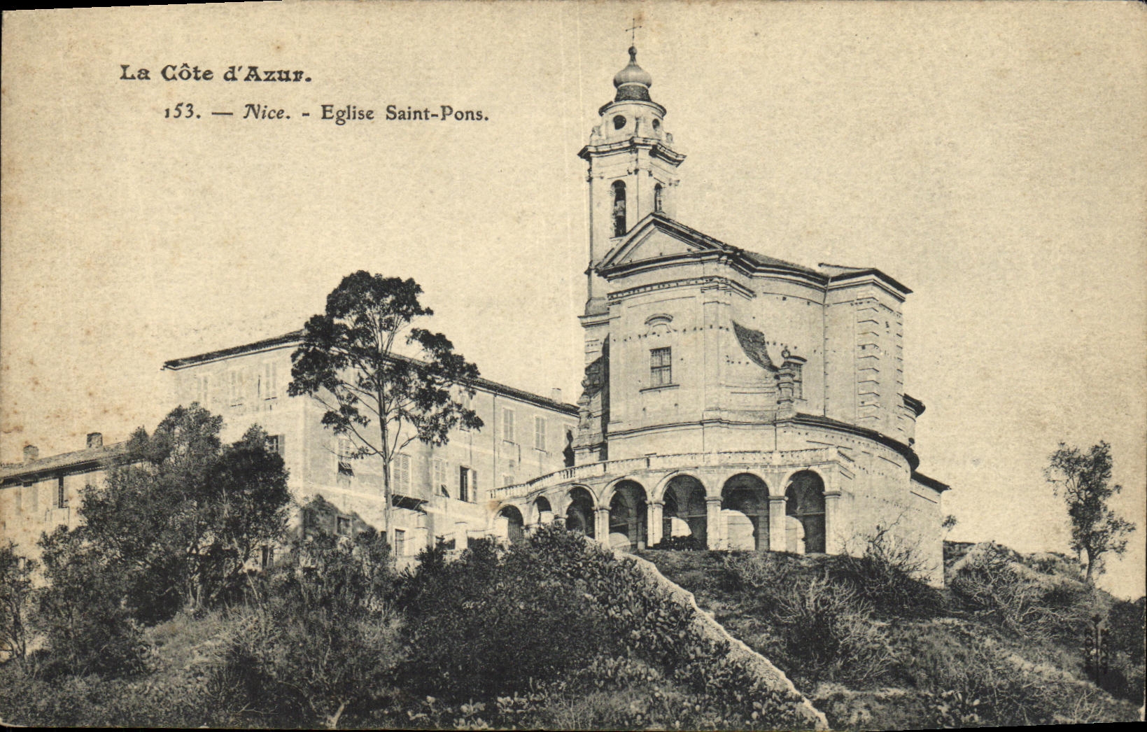 CPA Nice Eglise Saint Pons