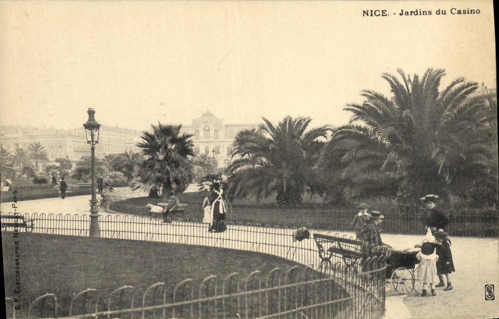 CPA Nice Jardins du Casino