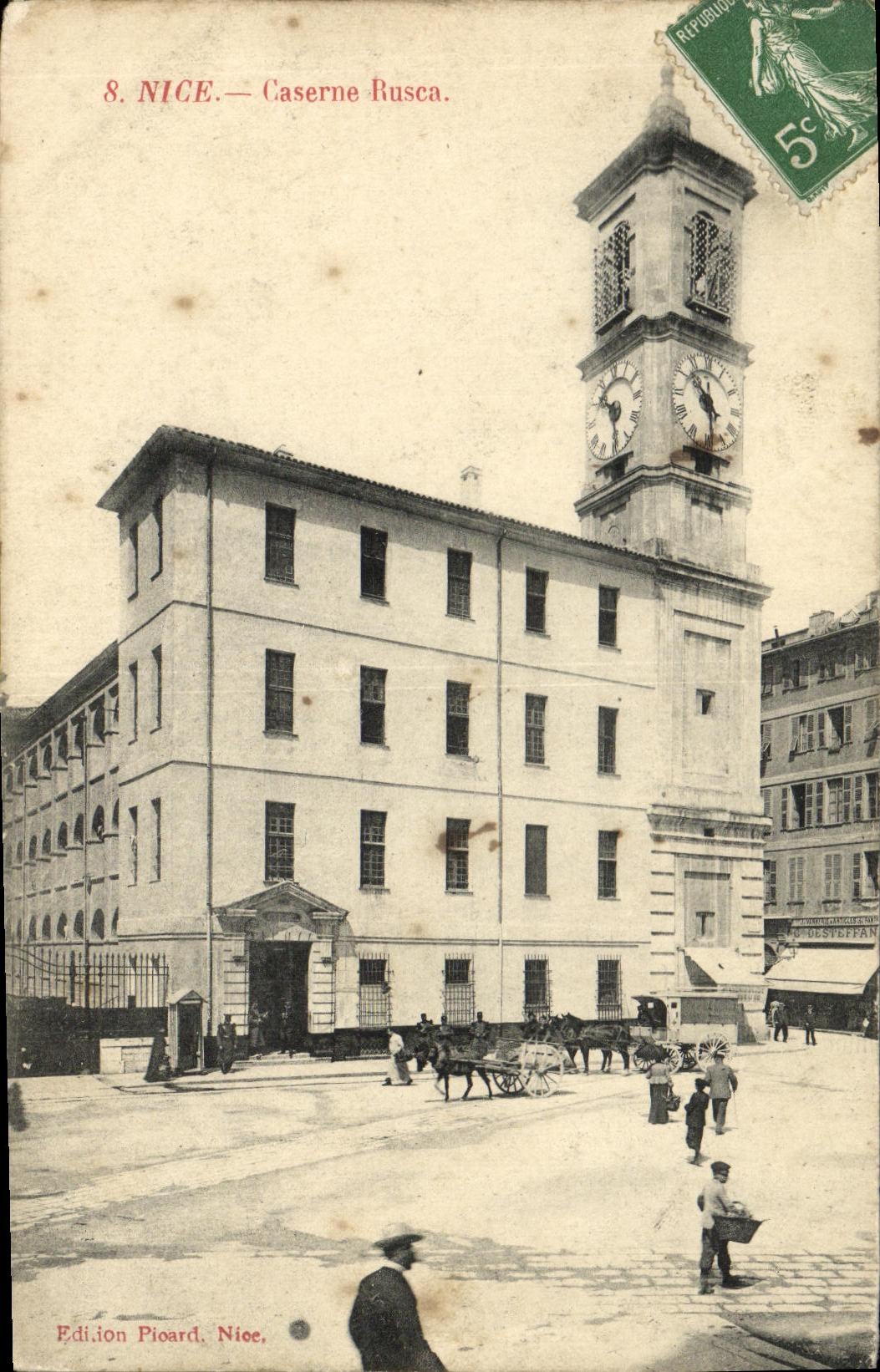 CPA Nice Caserne Rusca