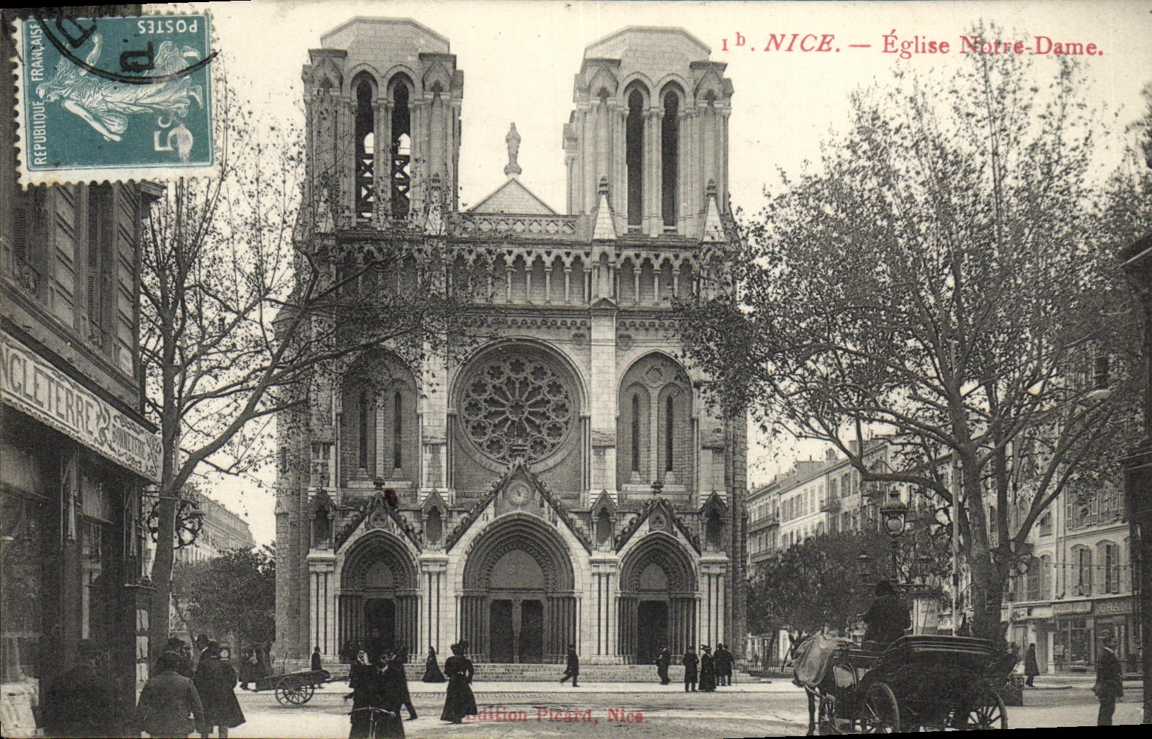 CPA Nice Eglise Dame