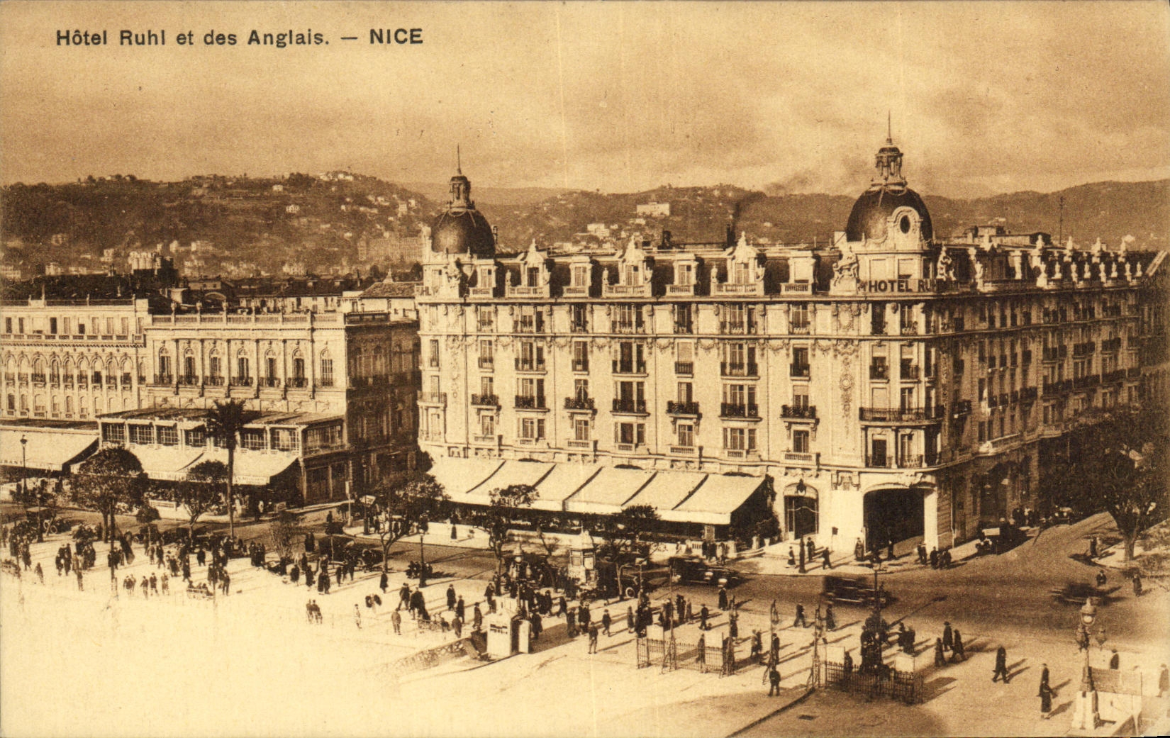 CPA Nice Hotel Ruhl et des Anglais