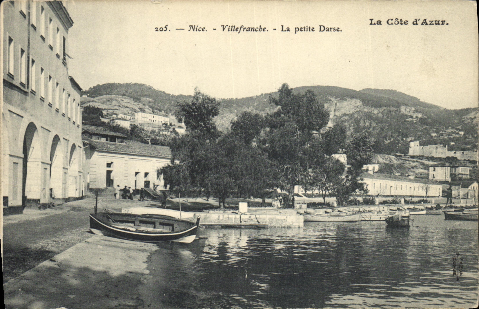 CPA Nice Villefranche La Petite Darse