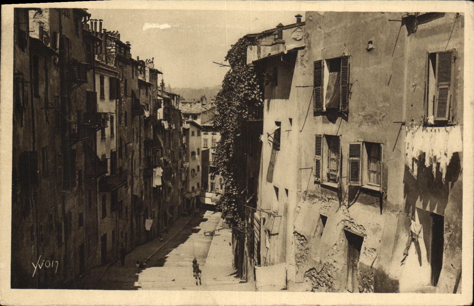 CPA Nice La Vieille Ville