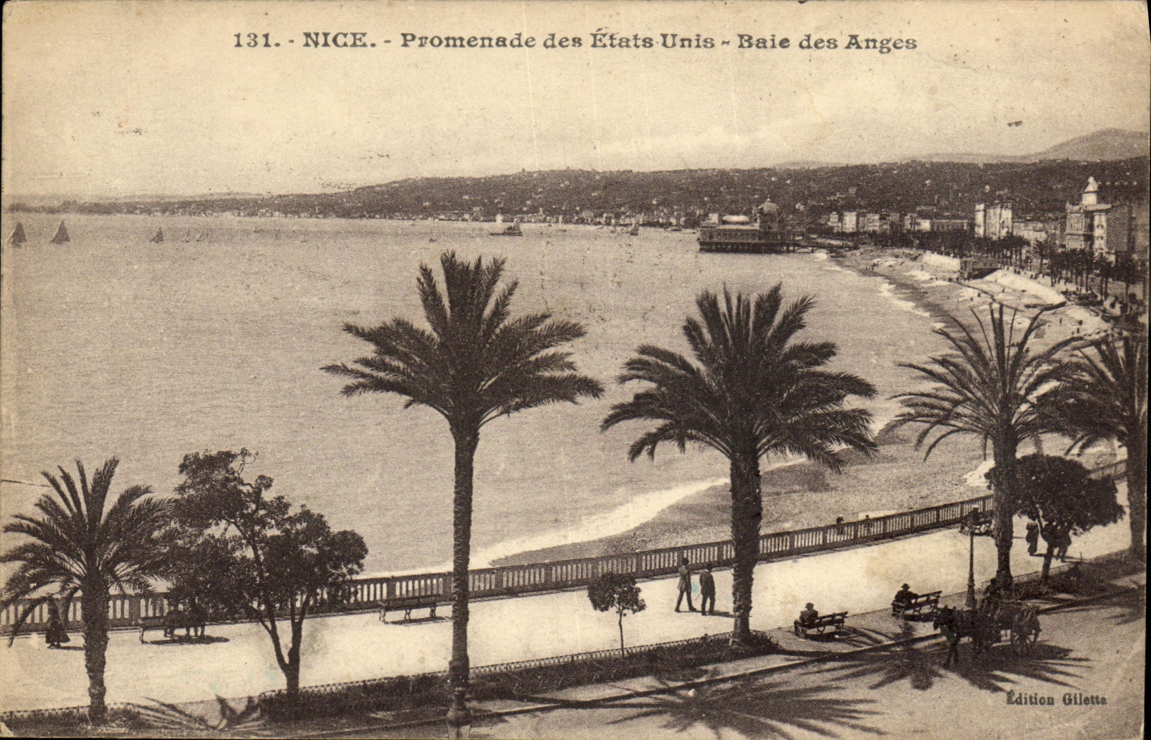 Caminata de la POSTAL de la VENDIMIA Niza de la bahia Estados Unidos de los angeles