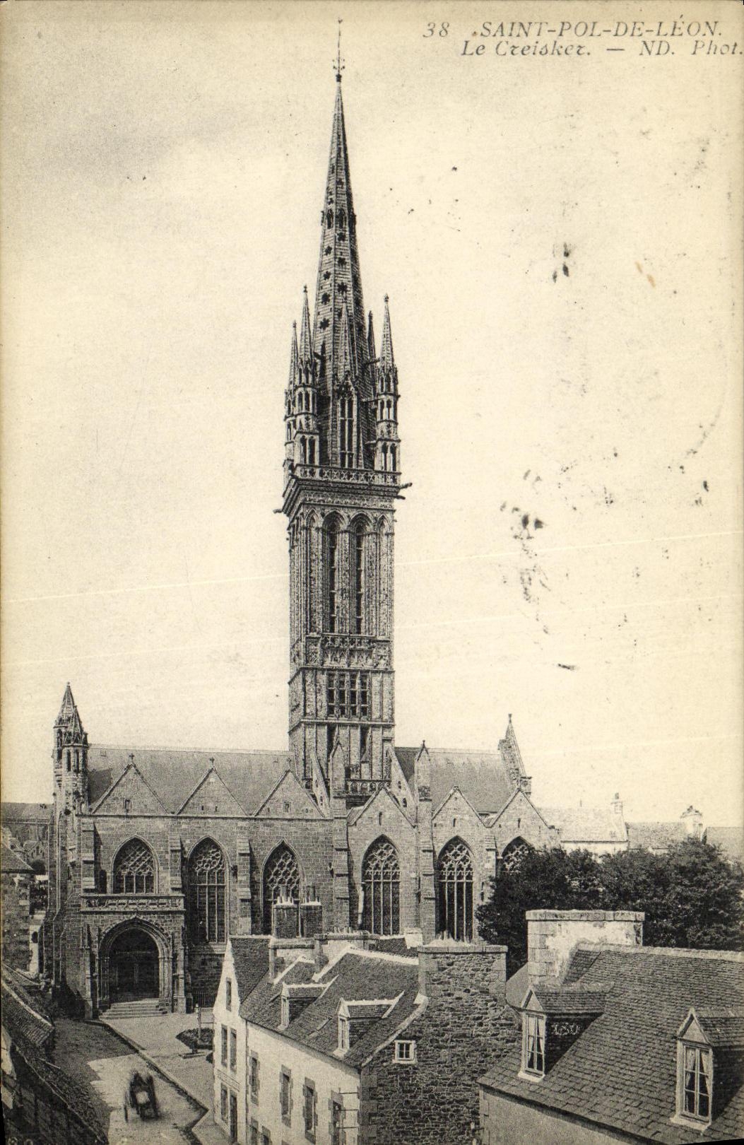 VINTAGE POSTCARD Holy pol  Leon Creisker