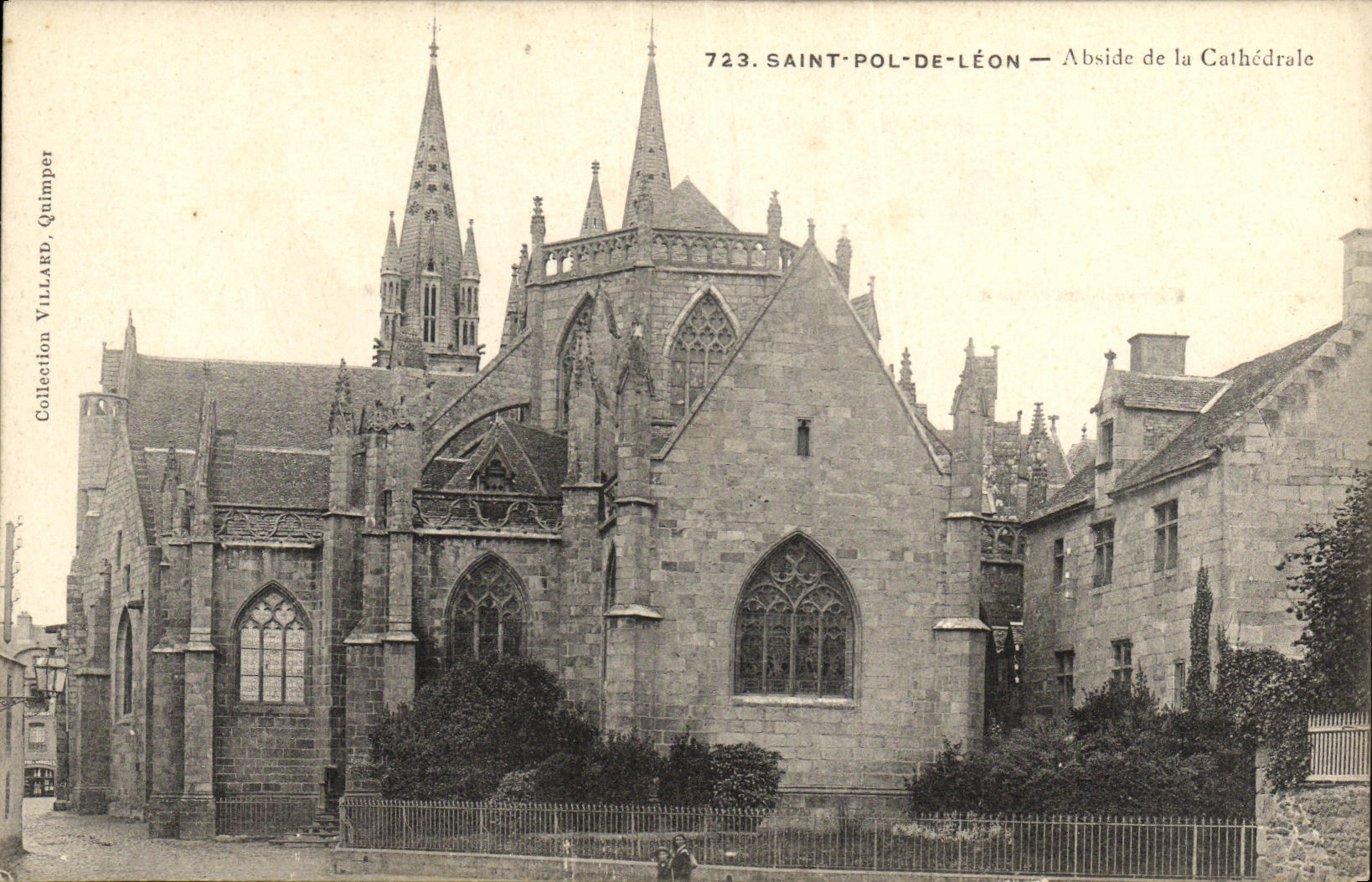 VINTAGE POSTCARD Holy pol  Leon Apse of the Cathedral