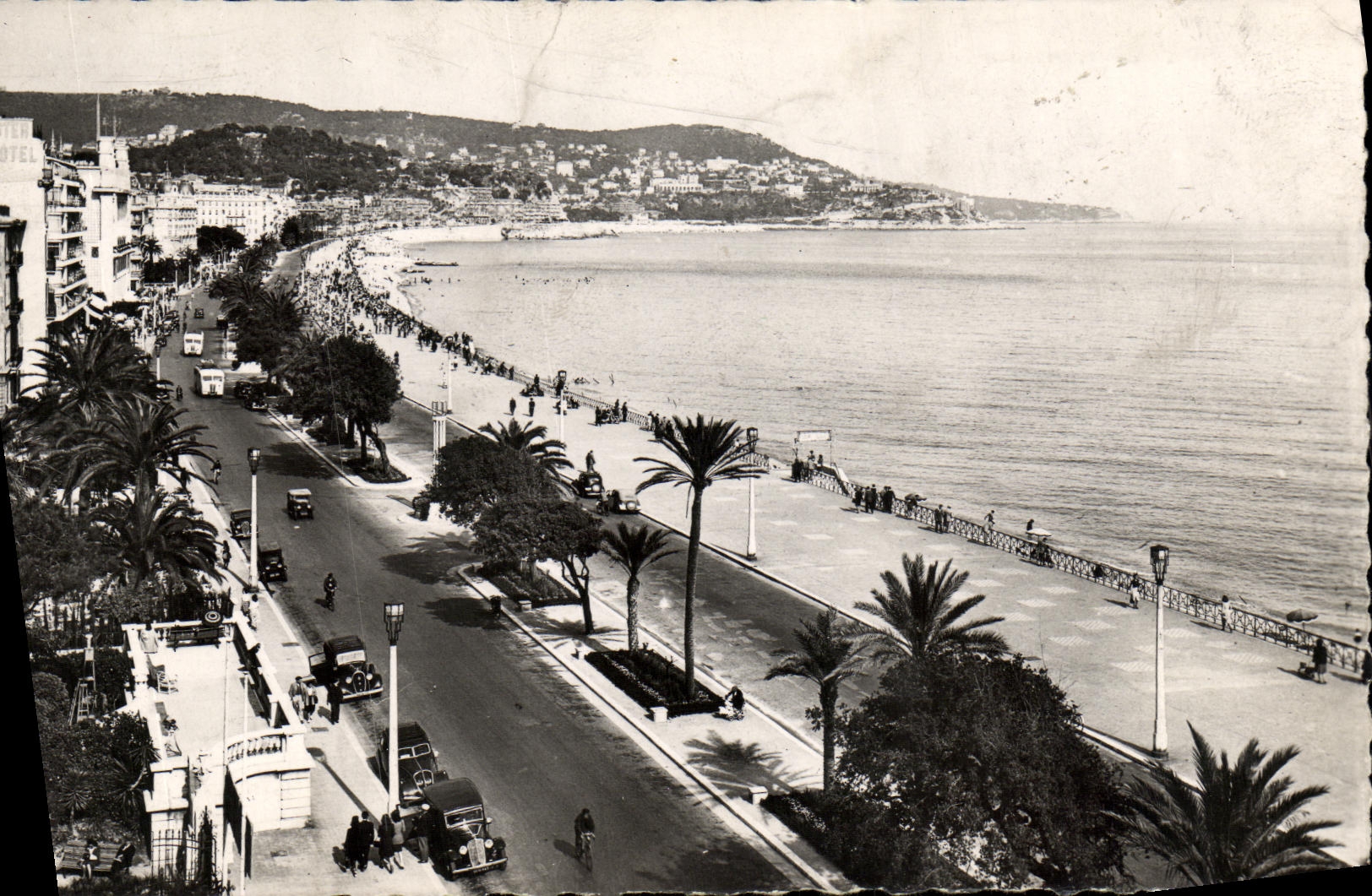 VINTAGE POSTCARD Nice the Boron Mount