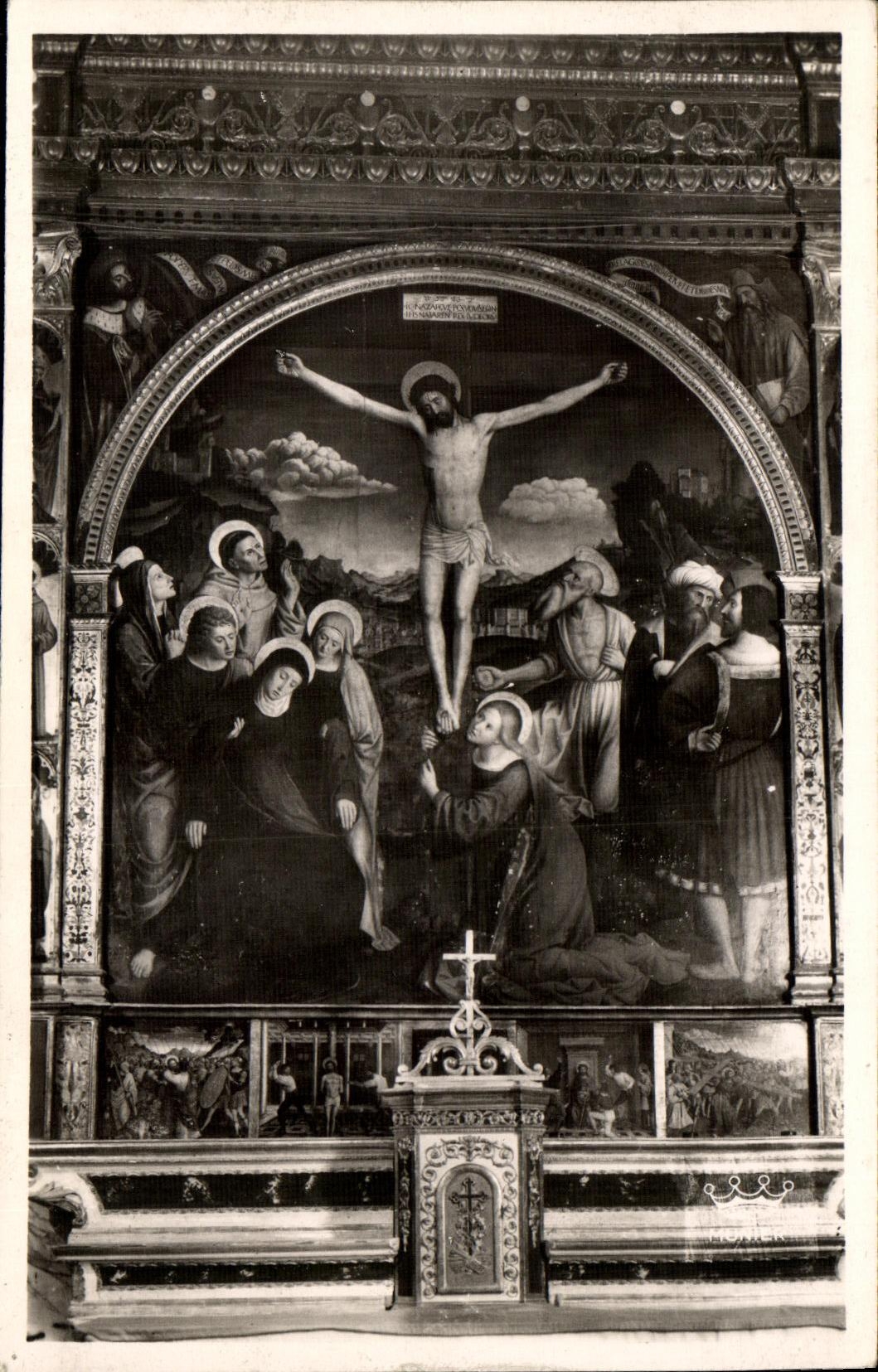 CPA Nice Cimiez La Crucifixion de Brea