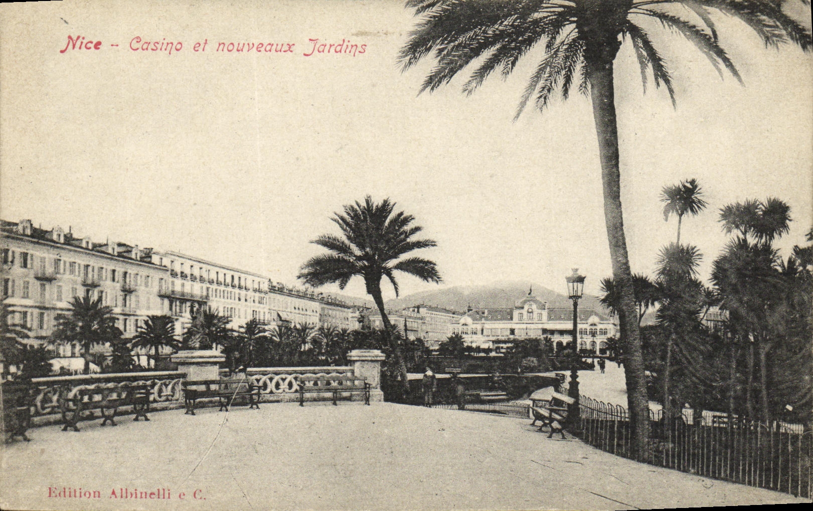 CPA Nice Casino et Nouveaux Jardins