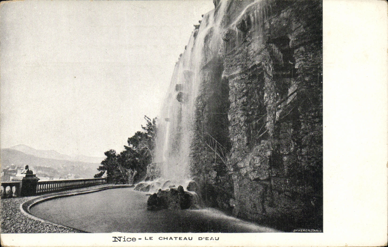 CPA Nice Le Chateau D Eau