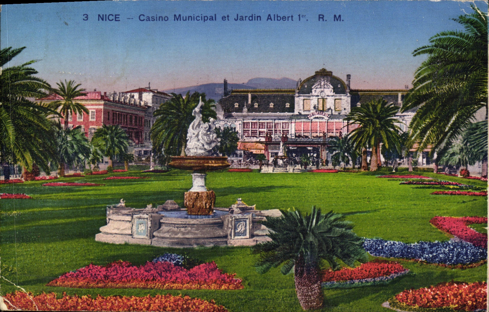 CPA Nice Casino Municipal et Jardin Albert 1er