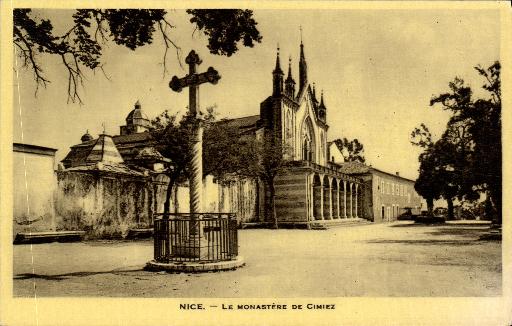 CPA Nice Le Monastere du Cimiez