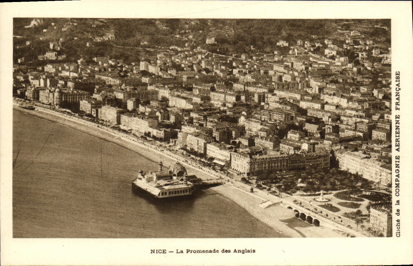 VINTAGE POSTCARD Nice Pomenade of the English