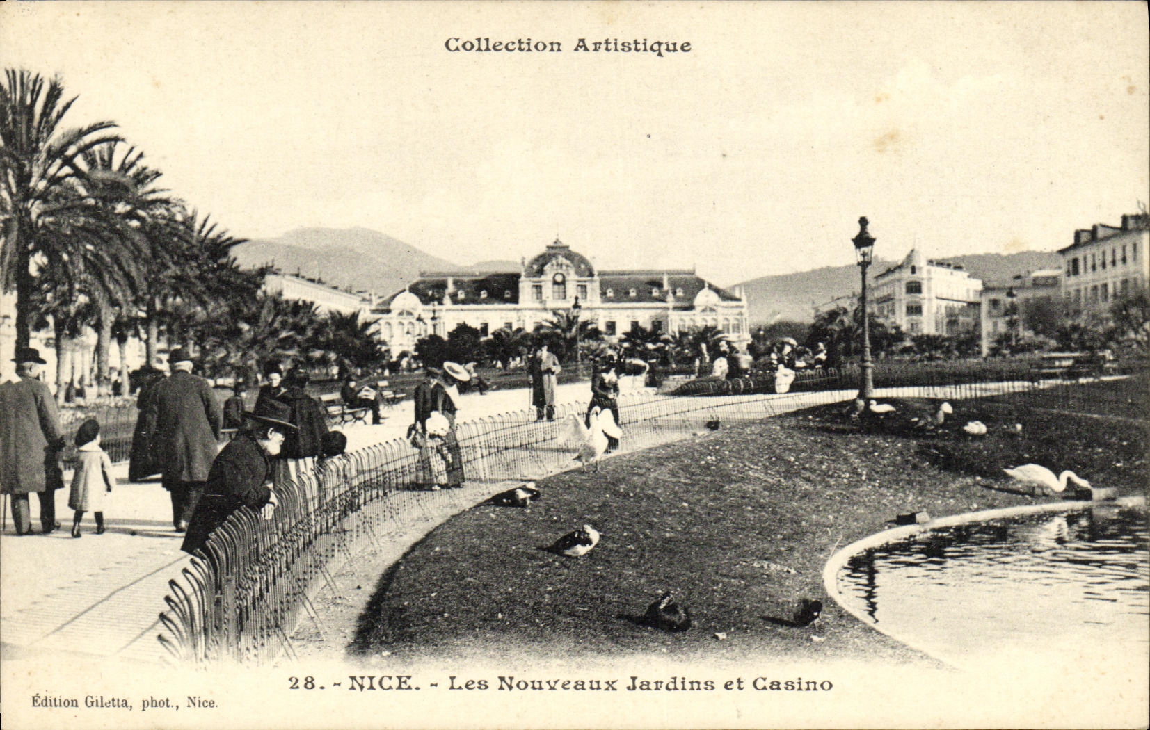 CPA Nice Les Nouveaux Jardins et Casino