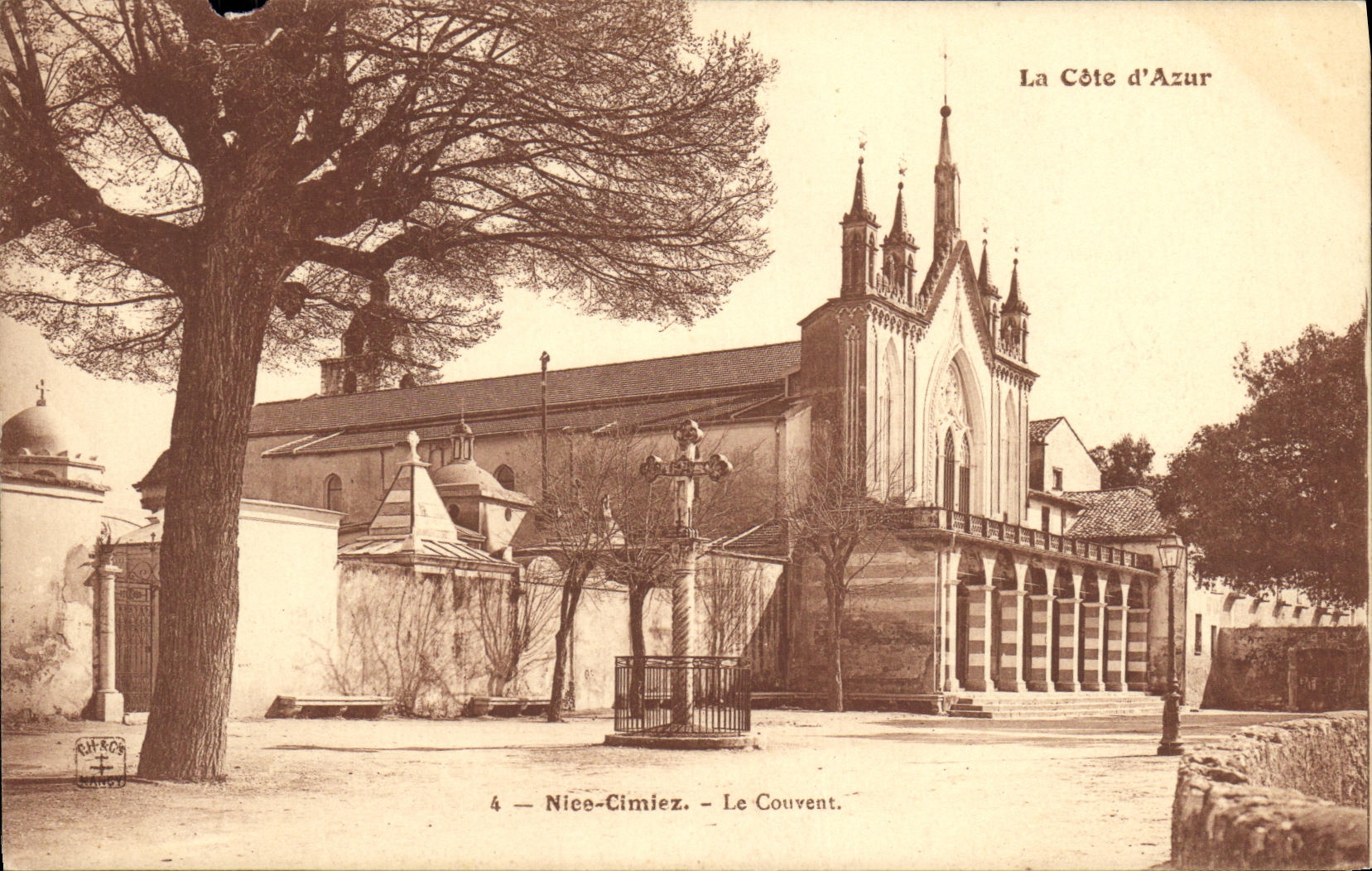 CPA Nice Cimiez Le Couvent