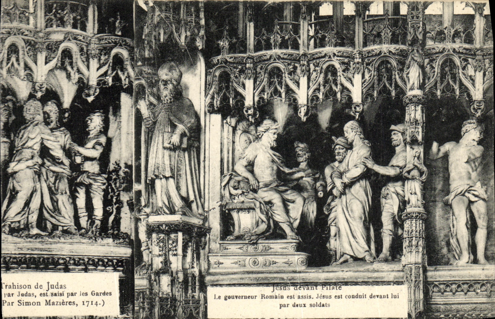 CPA Jesus devant Pilate Chartres