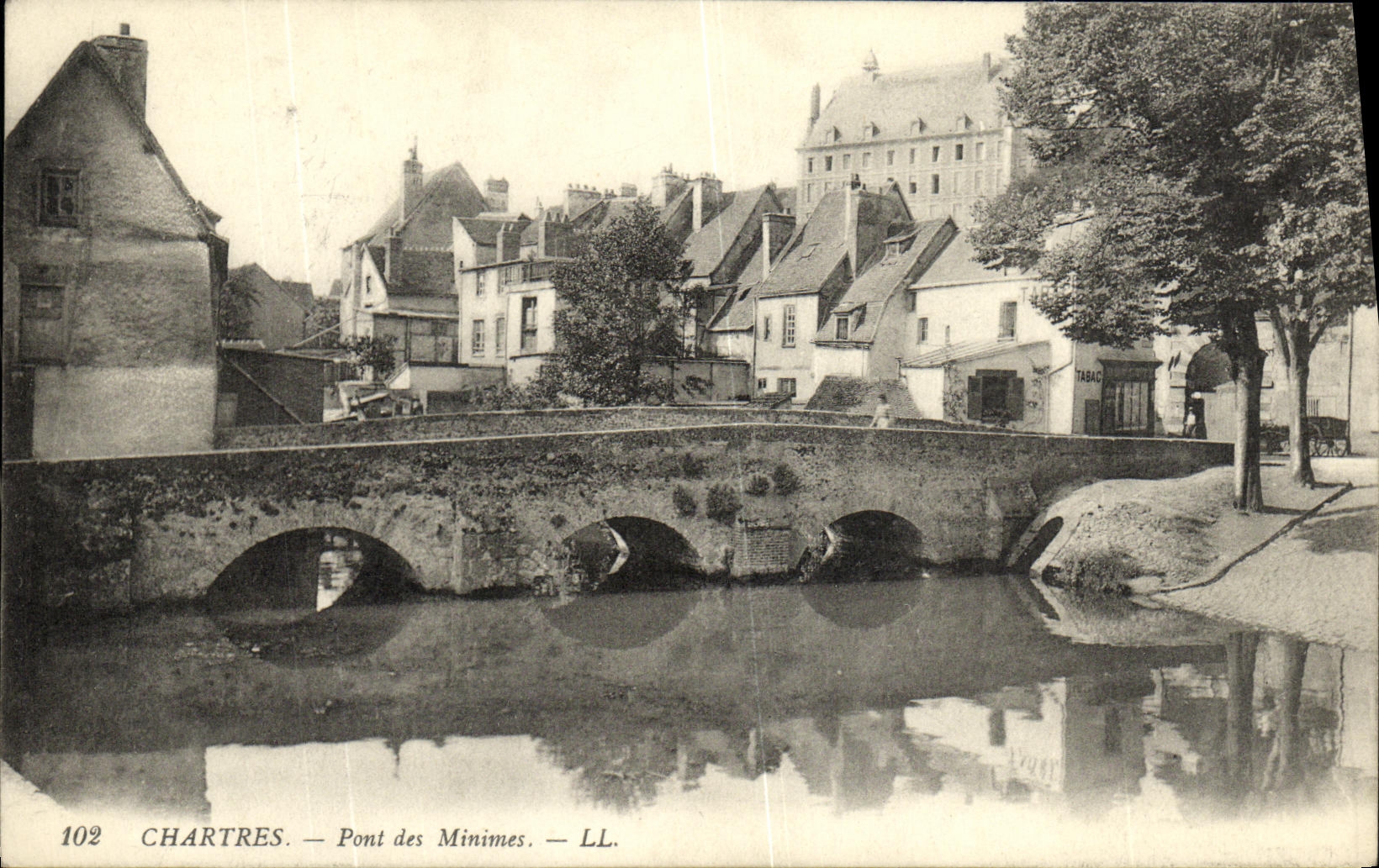 CPA Chartres Pont des Minimes