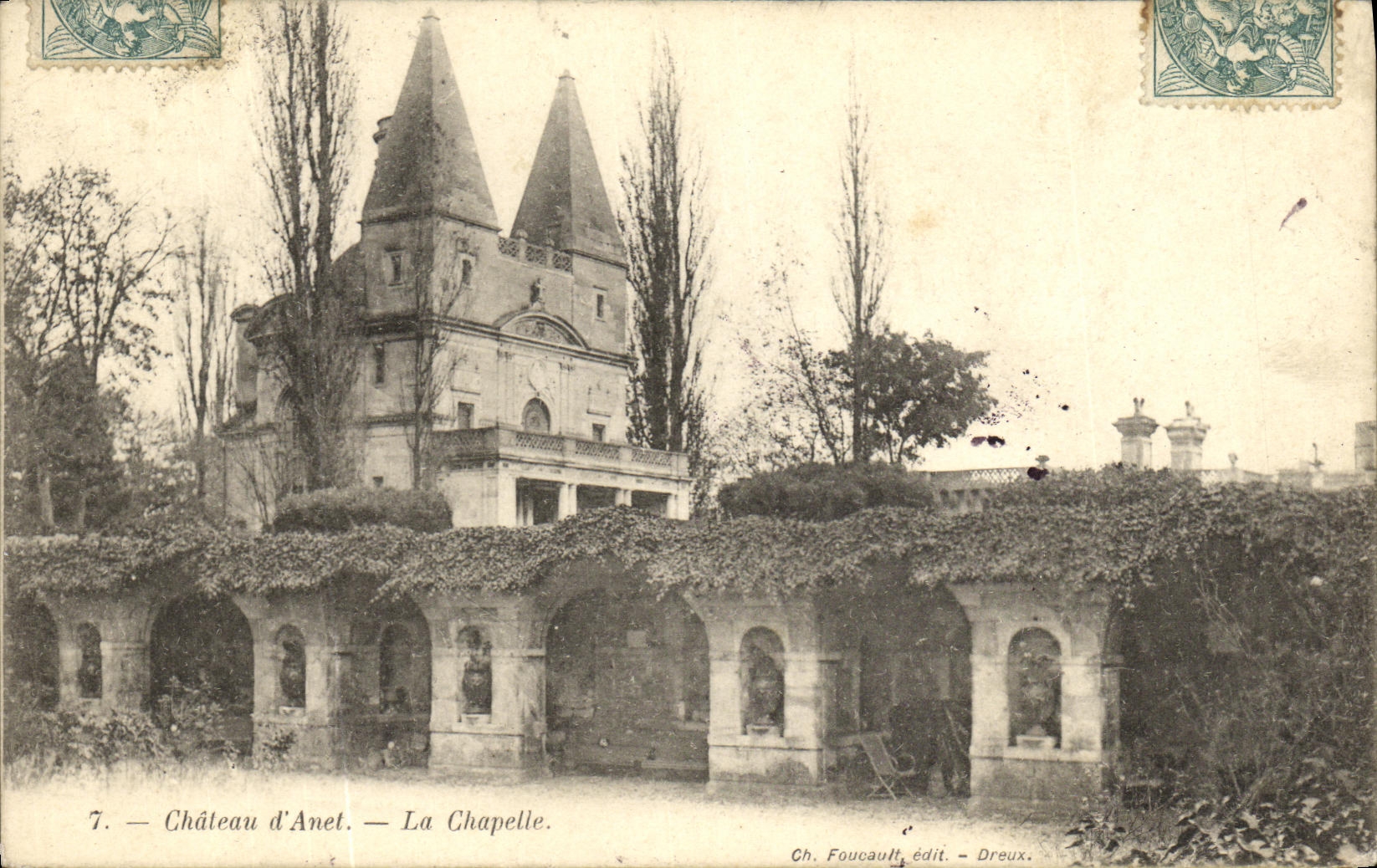 CPA Chateau d Anet La Chapelle