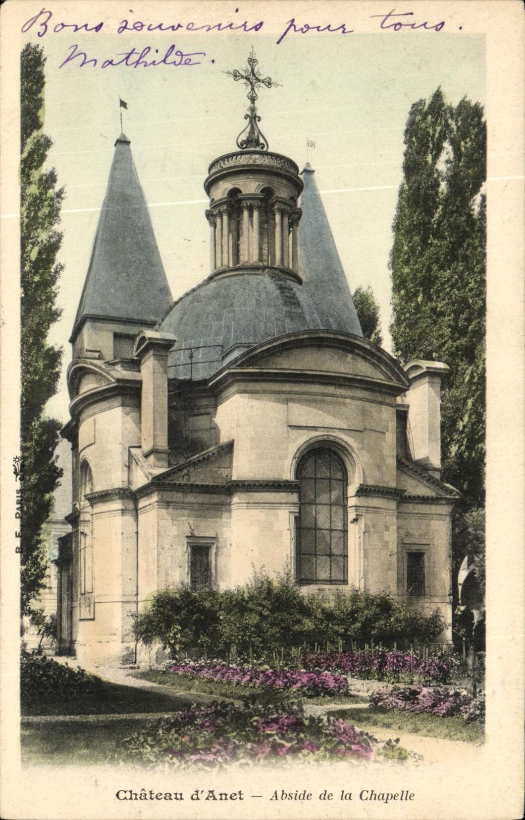 CPA Chateau d Anet Abisde de la Chapelle